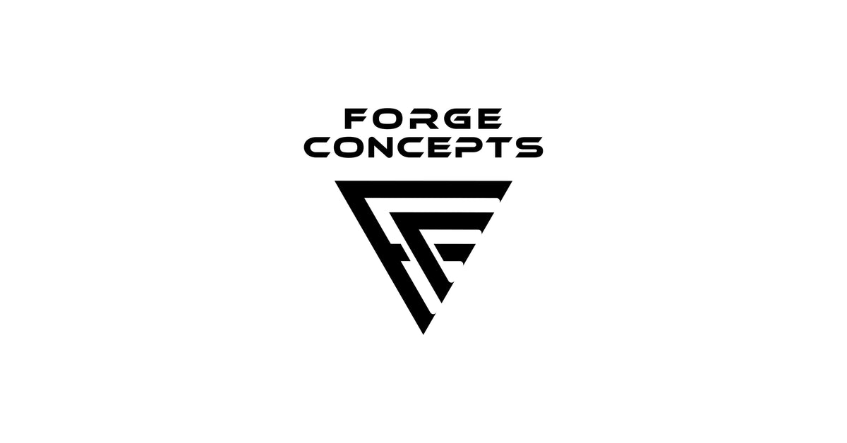 Forge Concepts Ruck Strap Keepers 5 Pack / Black